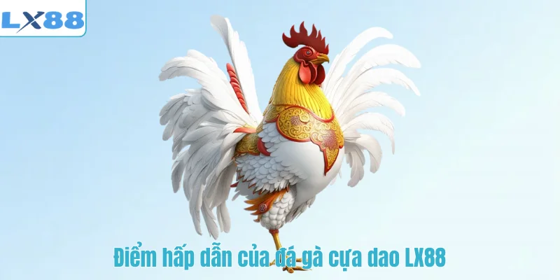 Điểm hấp dẫn của đá gà cựa dao LX88